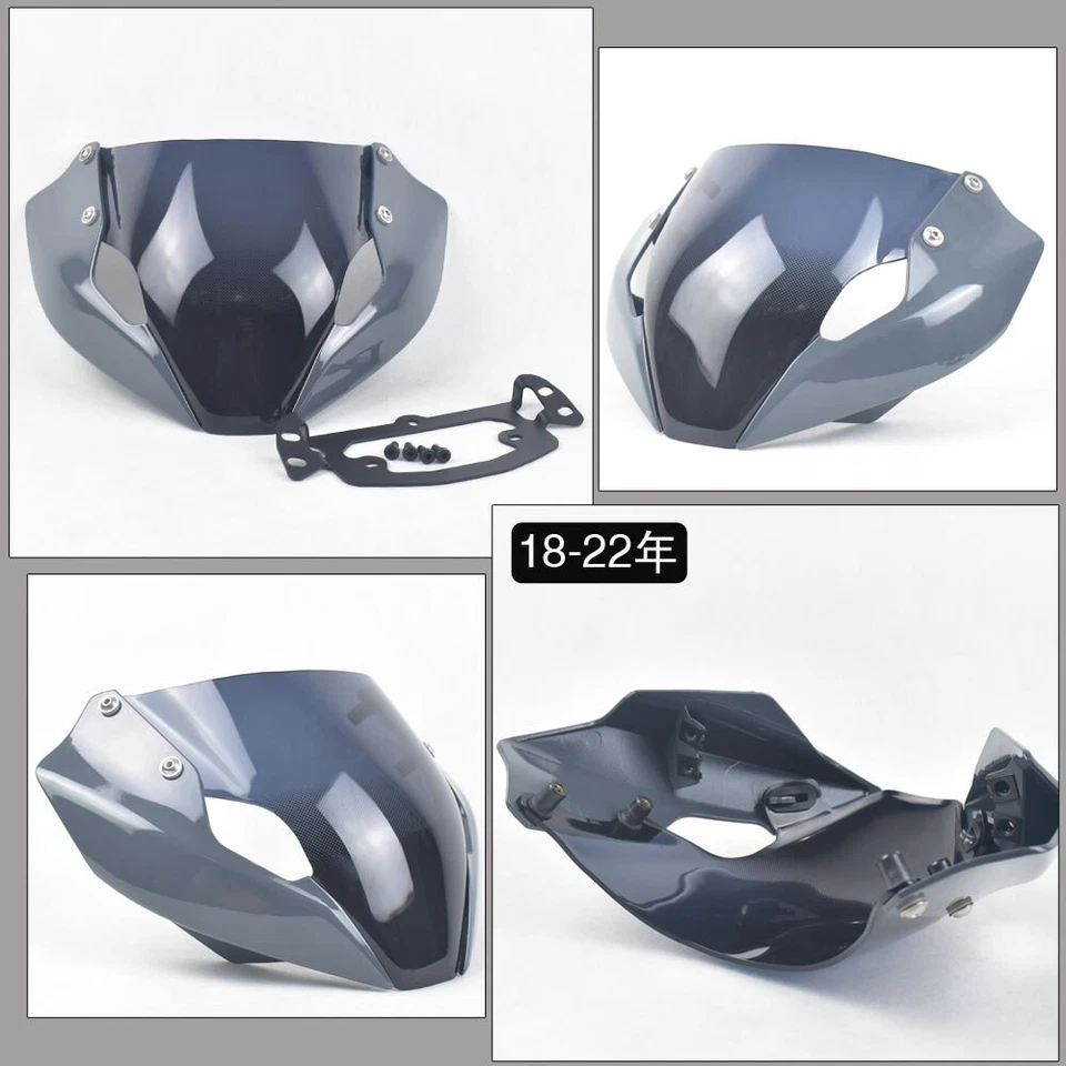 Windshield Windscreen Meter Sun Visor for Ducati Monster 821 1200 797 2018-2023 - Изображение 1 из 1