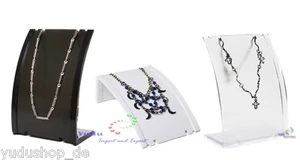 Busto de joyería acrílico busto decorativo pantalla de joyería para collar n.º:121079 - Imagen 1 de 6