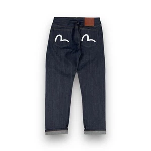 Jeans de mezclilla con ribete EVISU 32 - Imagen 1 de 6