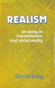 Realism: An Essay in Interpretation and Social Realism by David Levy - Bild 1 von 1