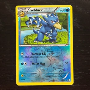 Golduck 34/149 Pokemon Boundaries Crossed B&W Reverse Holo Uncommon Card LP/MP - Picture 1 of 2