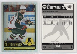 2012-13 O-Pee-Chee Rainbow Foil Cal Clutterbuck #482