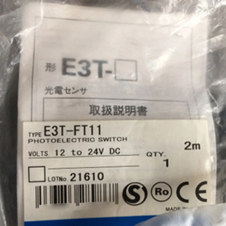 E3T-FT11 E3TFT11 Photoelectric Switch Sensor For Omron 12-24VDC - Image 1 of 1