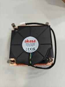 Akasa AK-CC7401BP01 computer cooling system Processor Air cooler 7.5 cm Black 1 - Picture 1 of 3