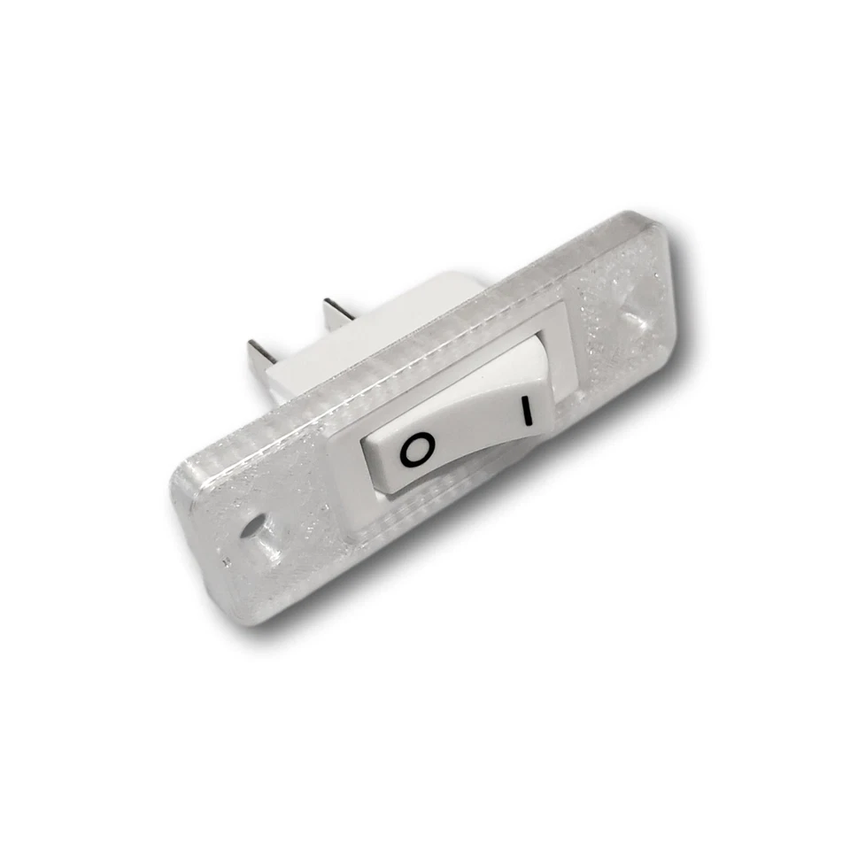 White - 12001129 2 Wire Rocker Switch For Jenn Air Cooktop & Stove Fan - Image 1 of 1