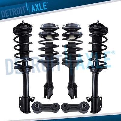 Front Rear Struts & Spring Sway Bar for 1998 1999 2000 2001 2002 Subaru Forester - Image 1 of 4