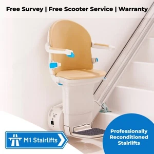Handicare Simplicity Plus Stairlift, Warranty+ Free Survey - Picture 1 of 7