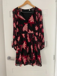 Country Road Ladies Floral Long Sleeve Dress - Size 4 - 5+ items free AU post - Picture 1 of 13