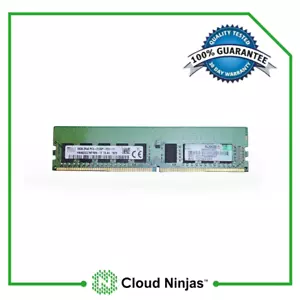 16GB DDR4 PC4-2133P-E PC4-17000P-E ECC UDIMM Unbuffered Memory HPE 797259-091 - Picture 1 of 4