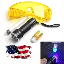 3-in-1 Fluorescent Leak Detection Tool Kit for Car Air Condition A/C System Test