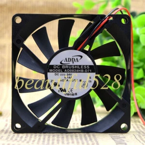 1pc ADDA AD0824HB-D71 8015 8CM DC24V 0.14A 2-wire Inverter Cooling Fan - Picture 1 of 3