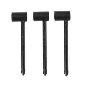3pcs 7/8/6.35mm Guitar Pipe Hexagon Socket Metal Truss Rod Wrench (Black) - Photo 1/11