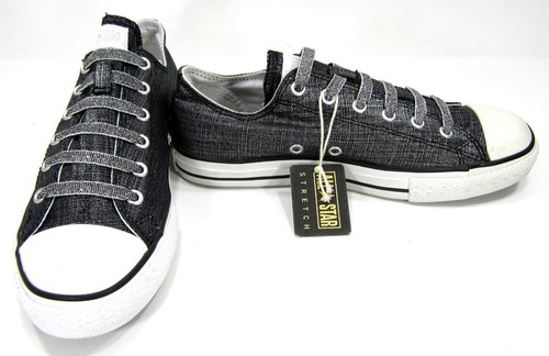 Scarpe Converse Chuck Taylor Ox All Star Grigio Metallizzato Sneakers Donna 7