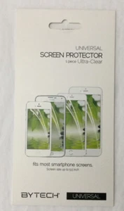 New UNIVERSAL SCREEN PROTECTOR BYTECH  Screen Size Up To 5.5” (E12) - Picture 1 of 2