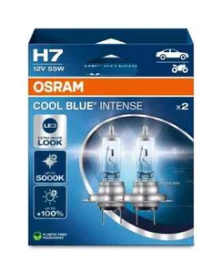 OSRAM Cool Blue Intense Next Gen H7 Headlight Bulbs x2 64210CBN-HCB 5000K NEW - Picture 1 of 3