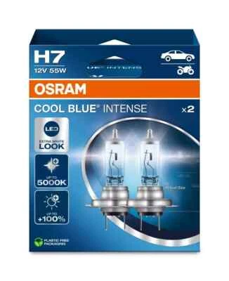 Osram Cool Blue Intense Next Gen H7 Scheinwerfer Glühbirnen (Twin) 64210CBN-HCB 5000K - Bild 1 von 3