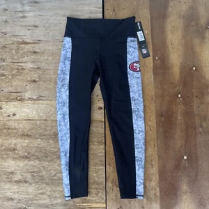 Certo Leggings San Francisco 49ers Black Woman’s Large NFL New With Tags - Picture 1 of 12