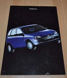 Holden Barina Brochure Prospekt Opel Corsa - Picture 1 of 2