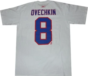 Washington Capitals Alex Ovechkin Reebok 11 klassisches Wintershirt neu Etikett Medium - Bild 1 von 5
