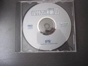 Admiral s III 3 Macintosh Mac Disk Only - Afbeelding 1 van 1