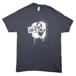 T-shirt uomo Card Me I'm 21 taglia M Madison negozio di liquori locali maglia nera - Foto 1 di 12