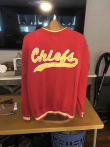 Vintage Kansas City Chiefs Pullover Herren XXL Rot NFL Football Starter Crewneck - Bild 1 von 9