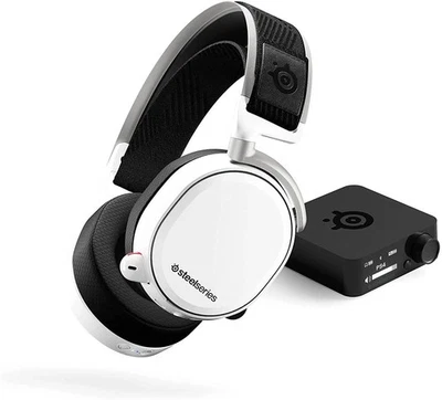 SteelSeries Arctis Pro Wireless – Kabelloses Gaming-Headset Weiß - Bild 1 von 2