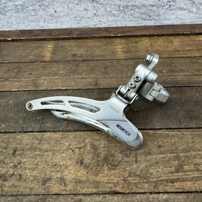 Vintage Suntour MounTech Front Derailleur 28.6mm Clamp-On 80s MTB Triple Wear . - Image 1 of 4