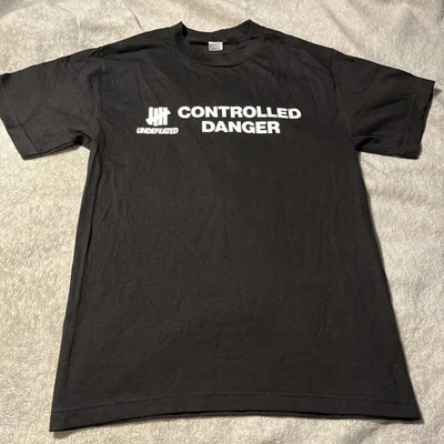 Undefeated X Dave Chappelle X John Mayer Merch T-Shirt Controlled Danger S - Image 1 of 4
