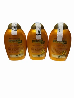 PACK 3 OGX Pracaxi Acondicionador Aceite Recuperación 13 OZ ea Restaurador Profundo Murumuru Foto 1 de 4
