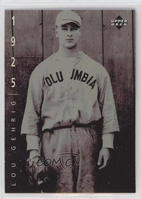 1994 Upper Deck Ken Burns Baseball: The American Epic Lou Gehrig #37 HOF - Image 1 of 2