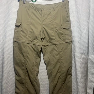 Pantaloni cargo convertibili The North Face outdoor escursionismo beige donna 8 - Foto 1 di 7
