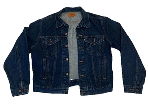 Chaqueta vaquera azul camionero Levis de colección para hombre talla 46L 71506-0216 EE. UU. - Imagen 1 de 14