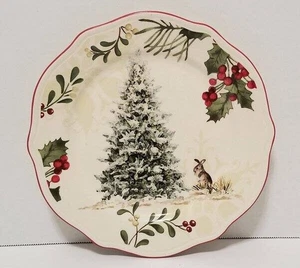 Better Homes & Gardens Christmas Heritage Teller Hase/Baum C5 - Bild 1 von 2