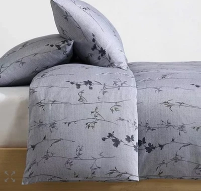 CALVIN KLEIN EDREDÓN FLOR SILVESTRE REINA 2 FARSAS CONJUNTO NOCHE CIELO AZUL VIOLETAS Foto 1 de 4