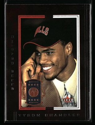Tyson Chandler 2001-02 Fleer Genuine #130 #/1000 Rookie Chicago Bulls - Image 1 of 2