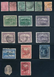 TASMANIA USED LOT; INCLUDES #92 5p BLUE w/OFFICIAL OS PERF IN; ASFB - Picture 1 of 2