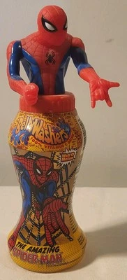 Spider-Man Spiderman Vintage Marvel BellyWashers Drink Bottle Vtg 2001 - Image 1 of 4