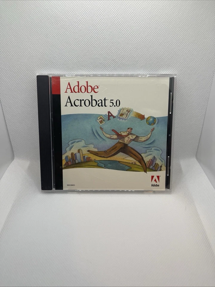 Adobe Acrobat 5.0 Software For  Windows Serial License Product Key Vintage - Image 1 of 1
