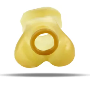 LatexDreamwear - 100% Latex Hodensack / Hoden Kondom transparent / Cockring / sm - Bild 1 von 3