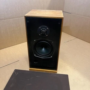 Vintage 1970s Celef Audio Domestic Teak Hifi Bookshelf Speaker Working - Picture 1 of 7