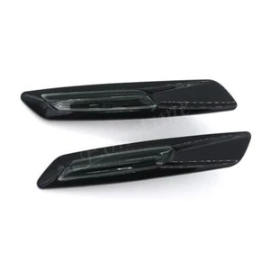 2x Black Trim LED Side marker Turn ligths signal For BMW E81 E82 E93 E92 E90 E91 - Bild 1 von 9