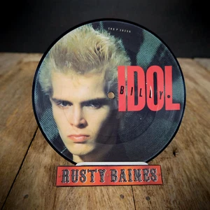 Record 7" Picture Disc Single, Billy Idol, Hot in the City - Grade VG - Foto 1 di 2