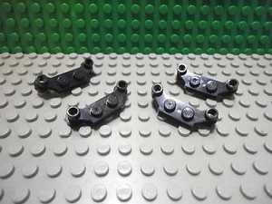 Lego 4 Black 1x4 plate offset - Picture 1 of 1