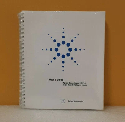 Agilent E3631A E3631-90100 Triple Output DC Power Supply Manual Package - Image 1 of 2