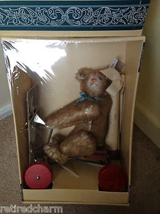 ❤STEIFF RECORD PETSY 1928 REPLICA #407468 10" LT ED Teddy Bear Toy Mint BOX COA❤ - Picture 1 of 5