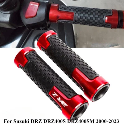 Red motorcycle Grips Handle Handlebar For Suzuki DRZ DRZ400S DRZ400SM 2000-2023 - Изображение 1 из 4