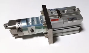 SMC CLKQ50-15AA-DCI3555I Pneumatische Stiftklemme Greiferzylinder #4/5 - Bild 1 von 4