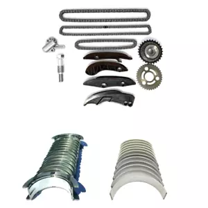 BMW 3.0D N57D30 TIMING CHAIN KIT,CRANKSHAFT MAIN & CON ROD BEARINGS SET STD-1.00 - Picture 1 of 1