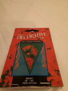 betsy flag inc. Fall leaves triangles #95401 28x40 - Picture 1 of 4